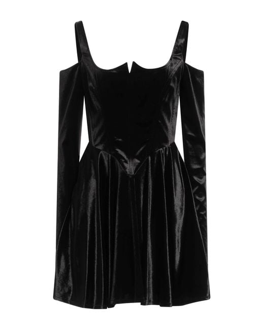 Versace Jeans Couture Black Mini Dress