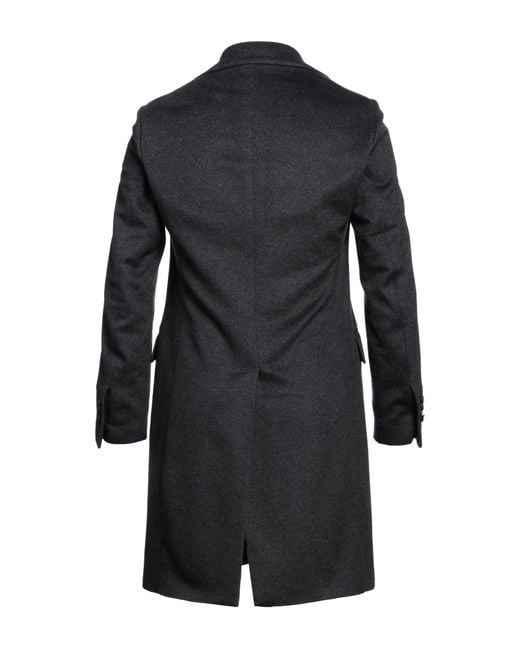 Lardini Black Coat for men