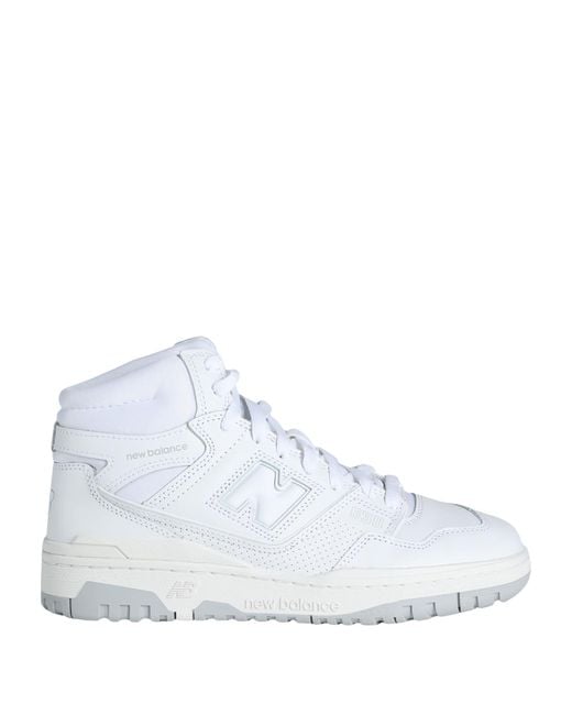 New Balance White Trainers