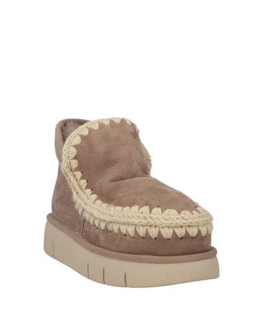 Mou Brown Ankle Boots