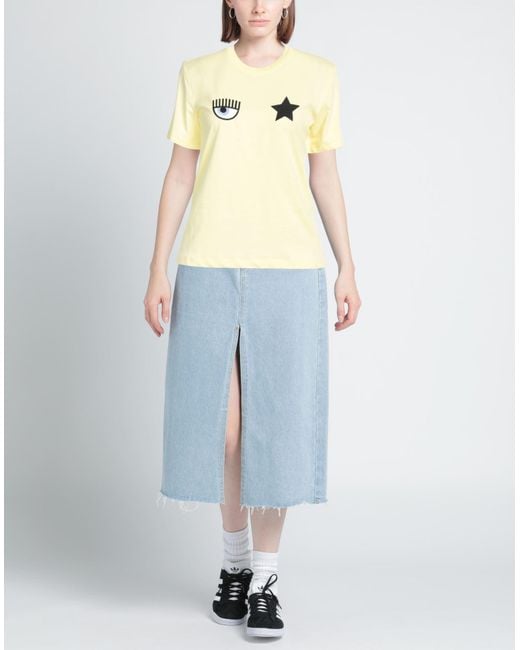 Chiara Ferragni Natural T-shirt