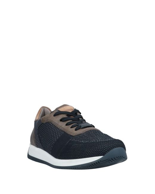 Ara Blue Sneakers Textile Fibers, Soft Leather for men