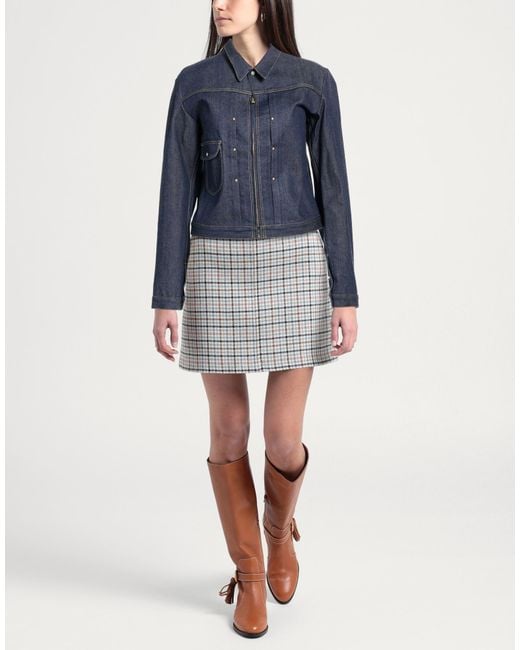 Moorer Blue Denim Outerwear