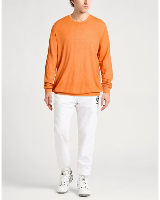 Gran Sasso Orange Sweaters for men