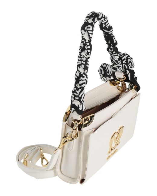 Love Moschino White Handtaschen