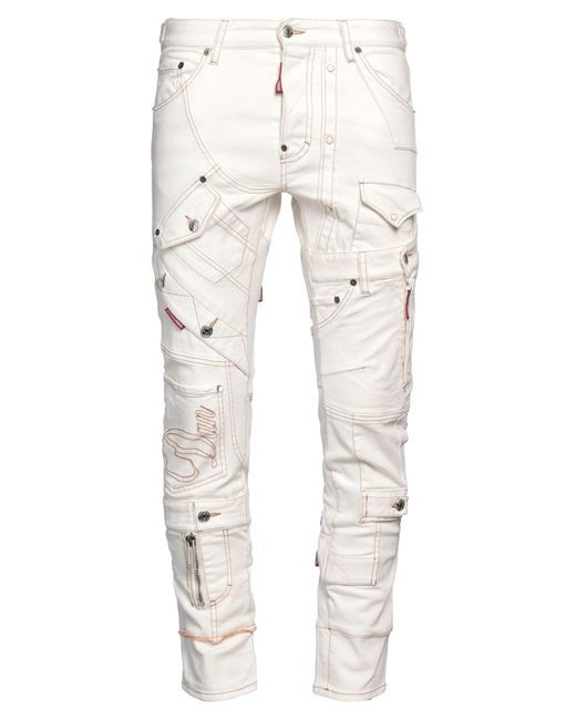 DSquared² White Trouser for men