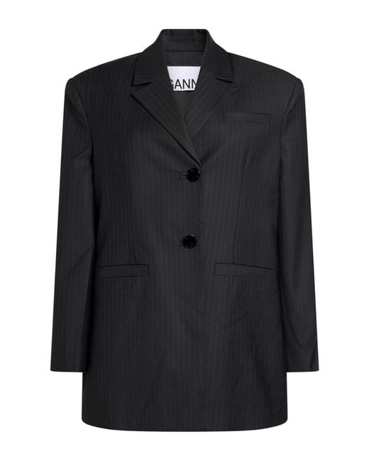 Ganni Black Blazer