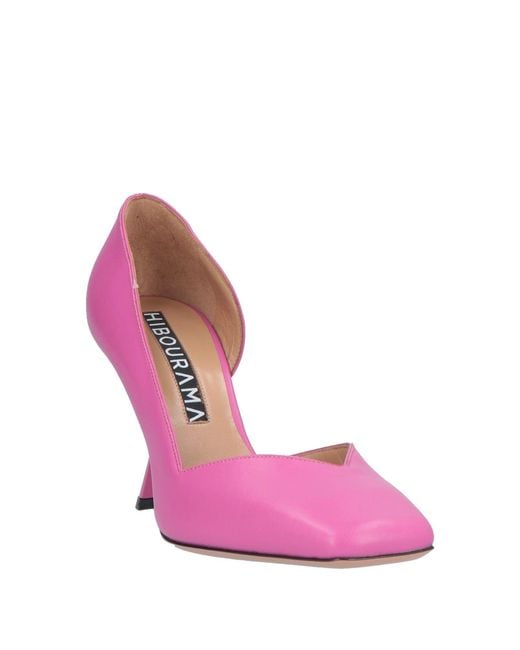 HIBOURAMA Pink Pumps