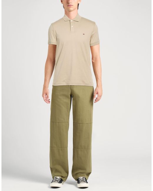 Tommy Hilfiger Natural Polo Shirt Cotton for men
