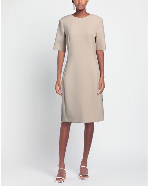 Peserico Natural Midi Dress