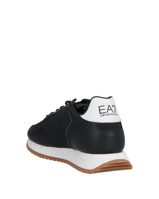 EA7 Black Trainers for men
