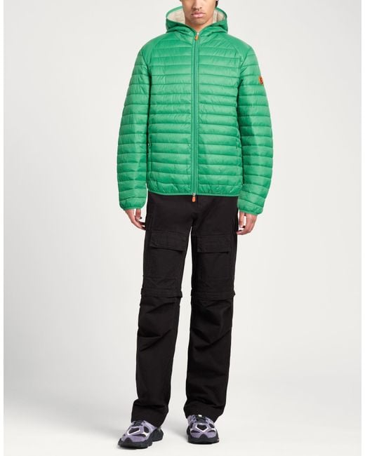 Save The Duck Green Puffers for men