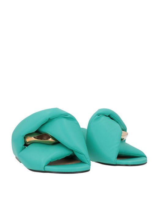 J.W. Anderson Green Sandals