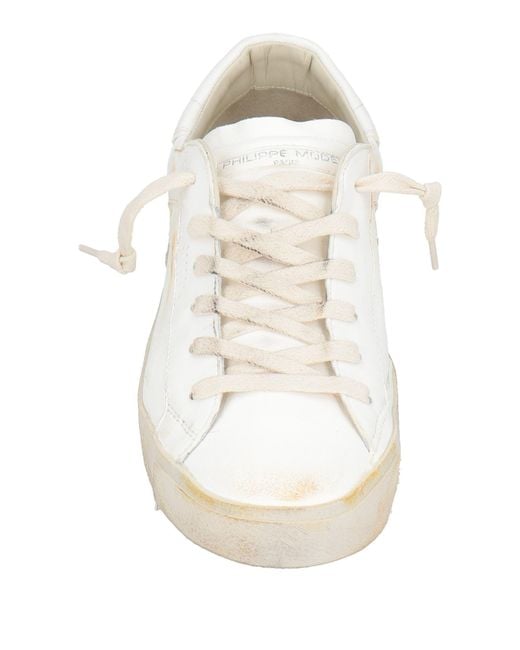Philippe Model White Sneakers Leather