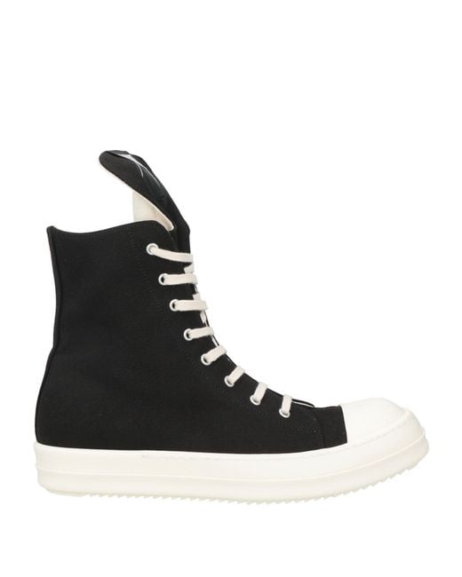 Rick Owens Black Sneakers Artificial Fibers for men