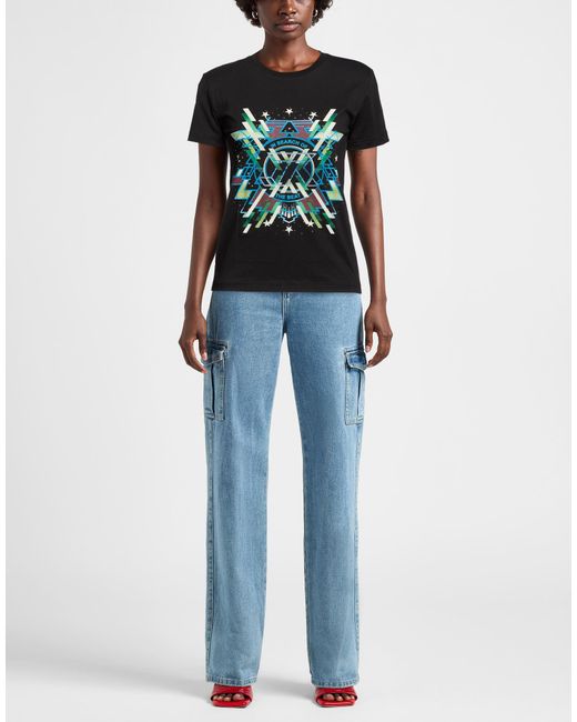 John Richmond Black T-Shirt Cotton