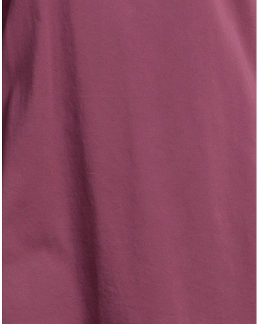 European Culture Purple Midi Dress