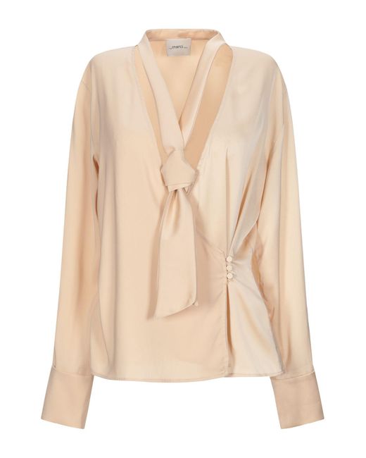 ..,merci Blusa da donna di colore bianco ..,merci Blusa da donna di colore bianco