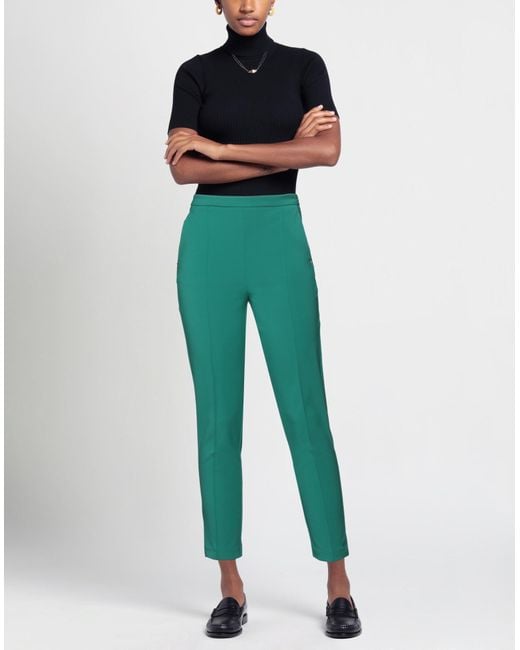 Elisabetta Franchi Green Pants