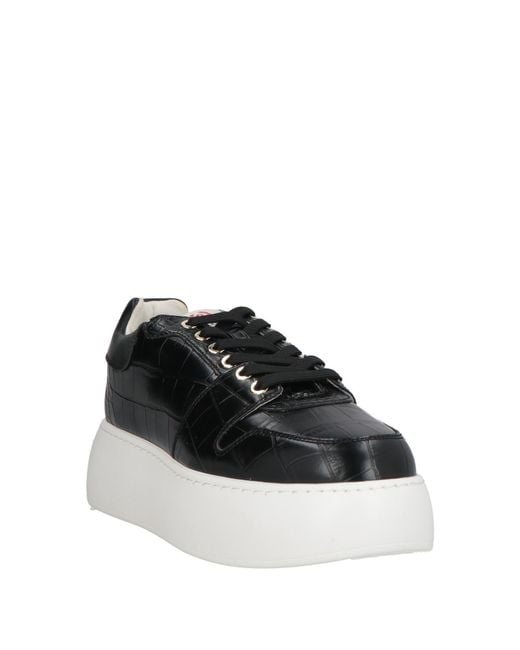 Pollini Black Sneakers