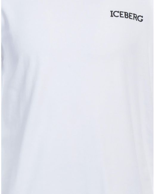 Iceberg White T-shirt for men