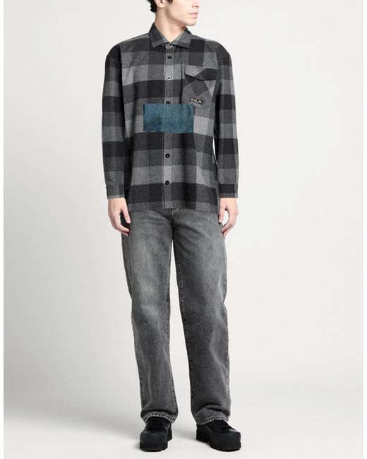 Camisa BALR de hombre de color Gray