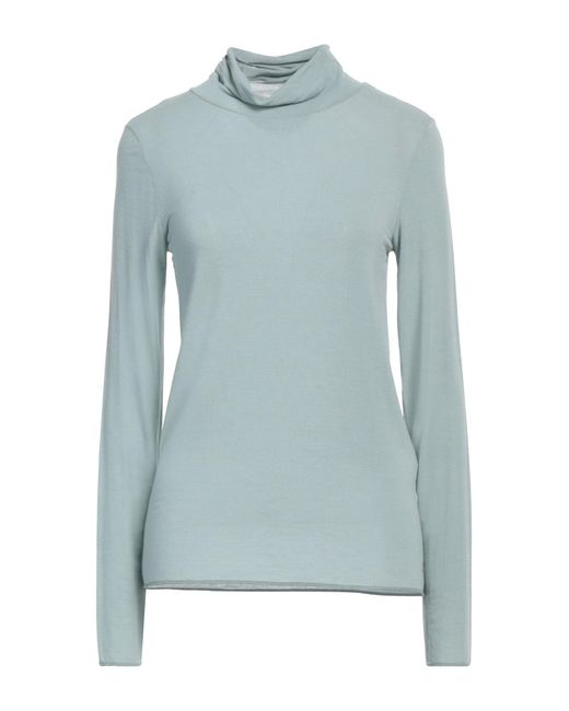 Deha Blue T-Shirt Viscose, Polyamide, Cashmere, Elastomultiester