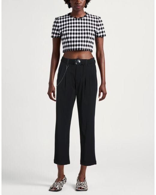High Black Trouser