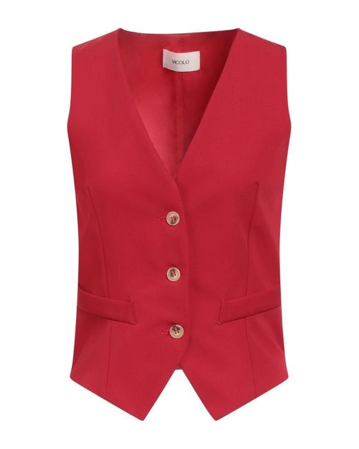 ViCOLO Red Waistcoat