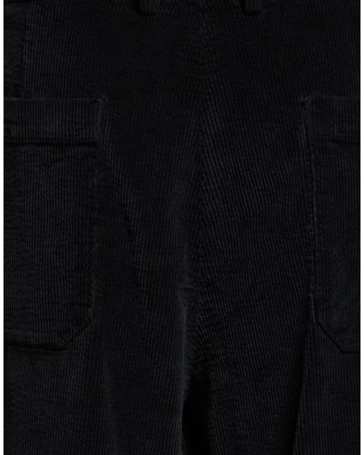 Barena Black Pants Cotton, Rayon, Elastane for men