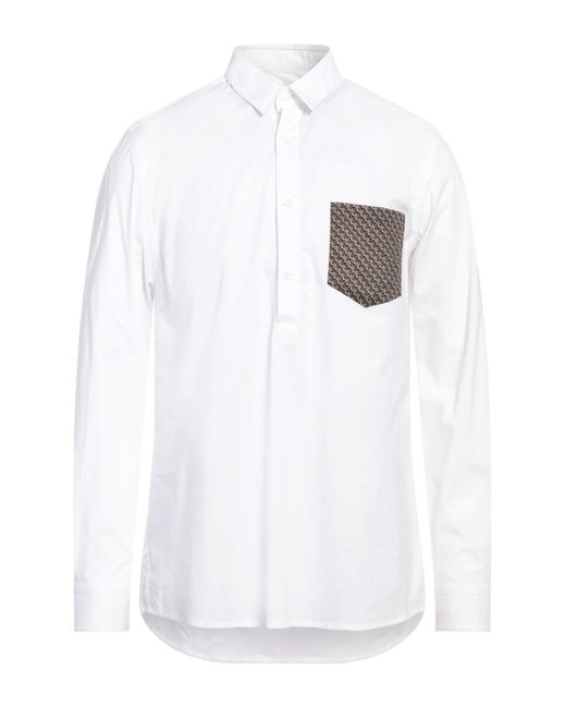 Pal Zileri White Shirt for men