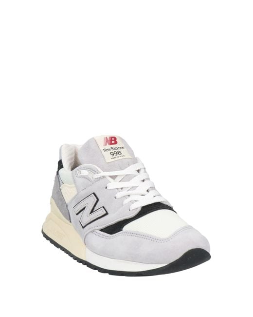 New Balance White Trainers for men