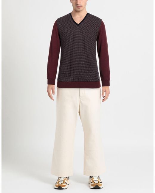 Pullover di Brooksfield in Red da Uomo