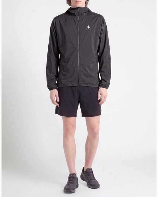Odlo Gray Jacket Recycled Polyester for men