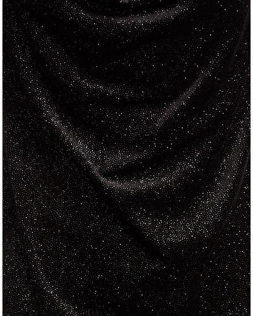 Dixie Black Midi Dress Polyester, Elastane