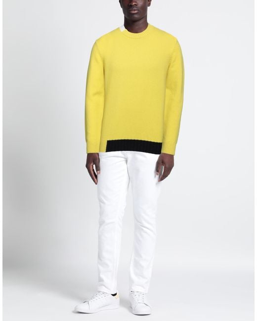 Diktat Yellow Jumper for men