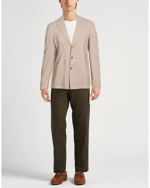Covert Natural Blazer Virgin Wool for men