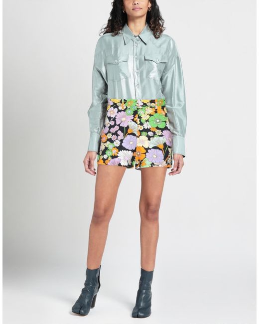 Maje Green Shorts & Bermuda Shorts