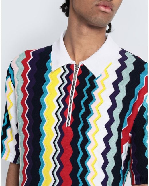 Missoni Blue Sweater for men