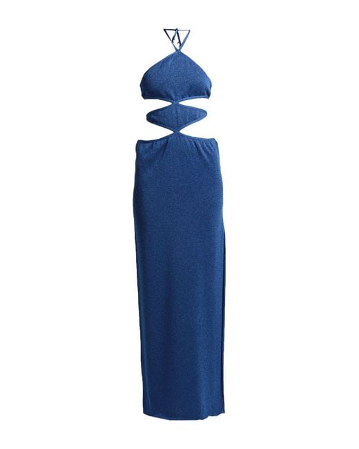 Robe longue Circus Hotel en coloris Blue