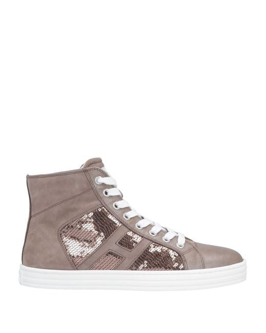 Hogan Rebel Brown Trainers