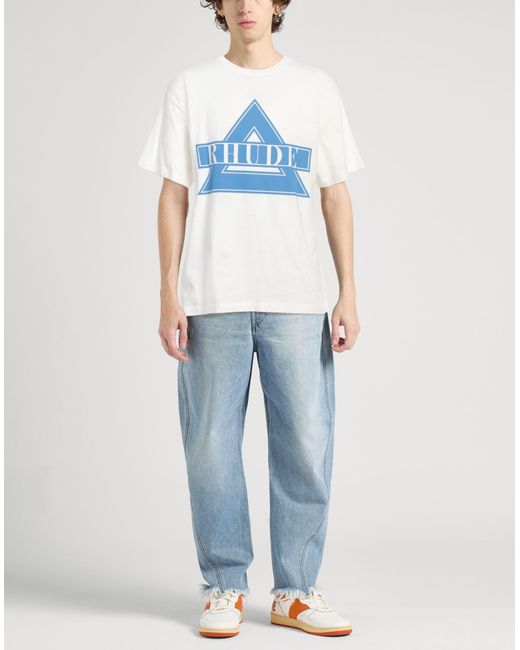 T-shirt di Rhude in Blue da Uomo