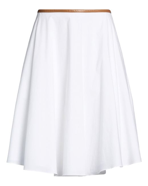 Dorothee Schumacher White Mini Skirts