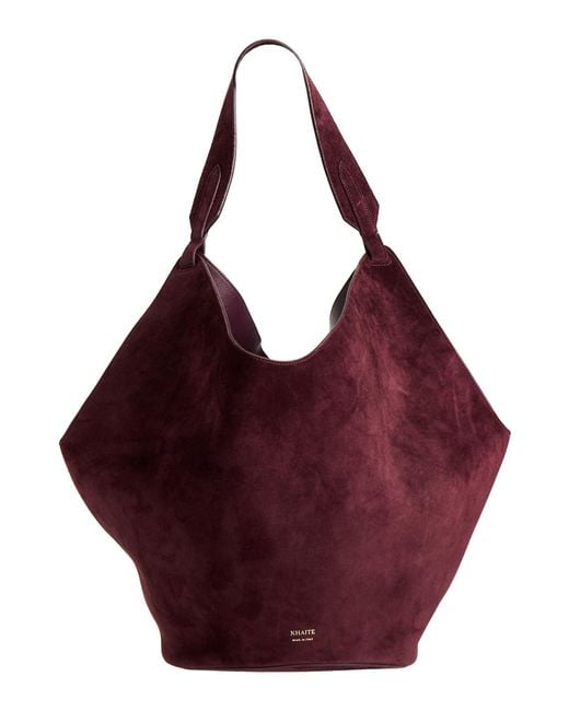 Khaite Purple Handbags