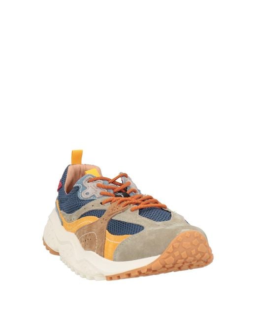 Flower Mountain Blue Trainers for men