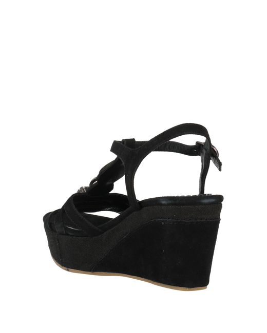 Apepazza Black Sandals