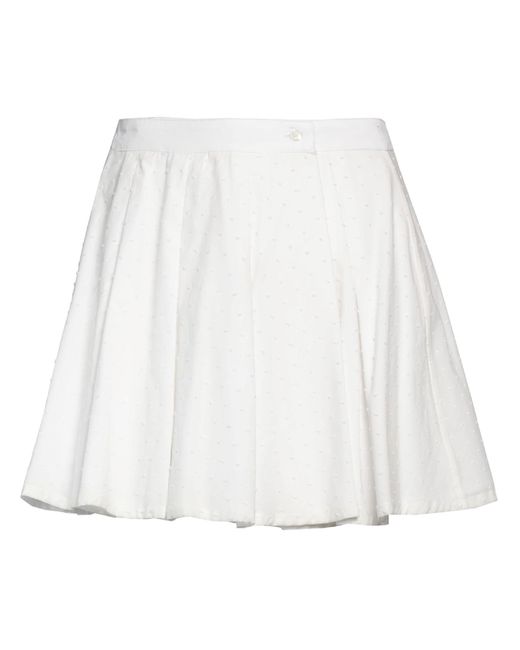LA SEMAINE Paris White Mini Skirt
