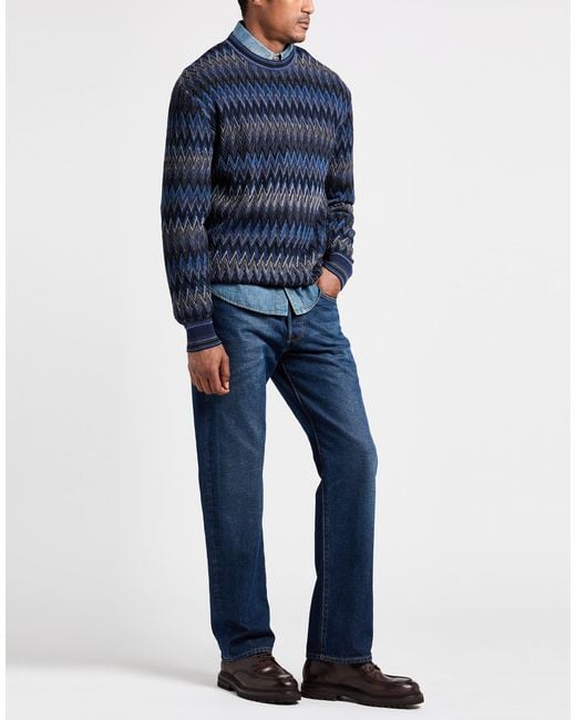 Pullover Missoni de hombre de color Blue