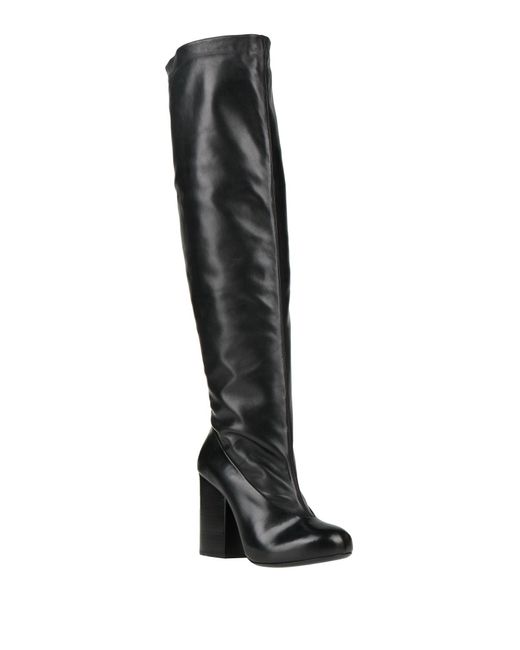 Lemaire Knee Boots in Black | Lyst