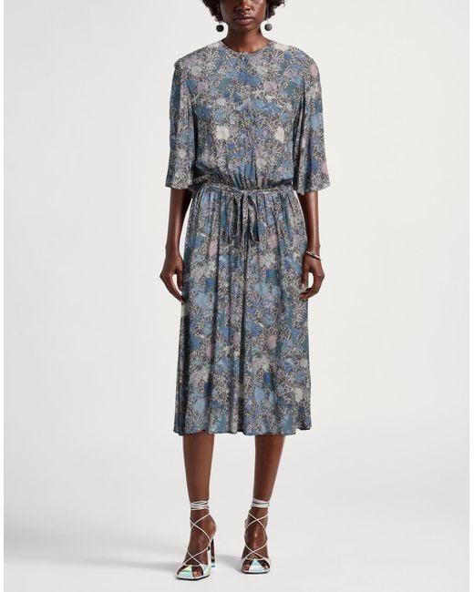 Zadig & Voltaire Gray Midi-Kleid